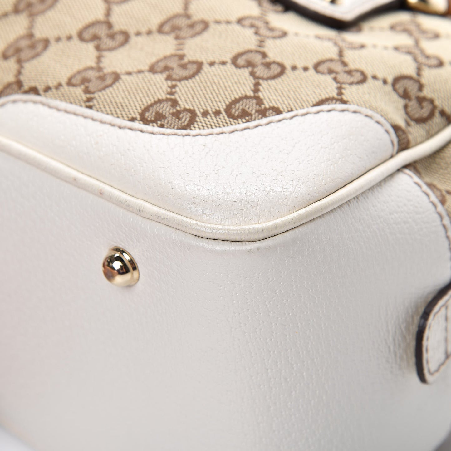 Monogram Bamboo Boston Off White