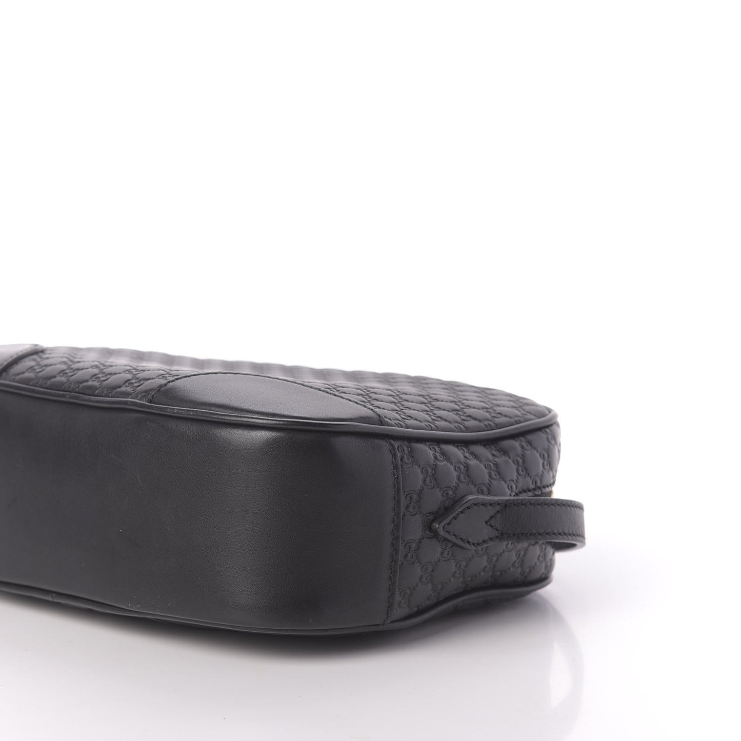 Microguccissima Mini Bree Messenger Bag Black