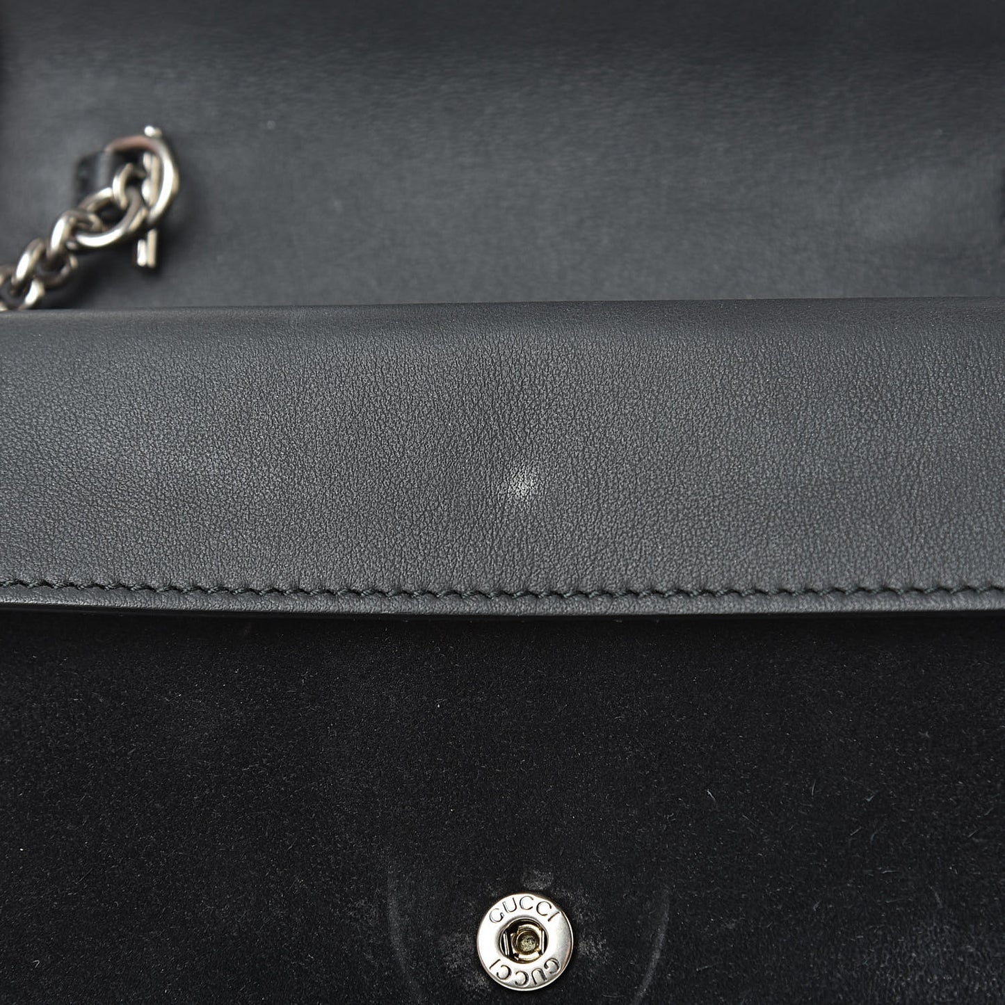 Suede Super Mini Dionysus Shoulder Bag Black
