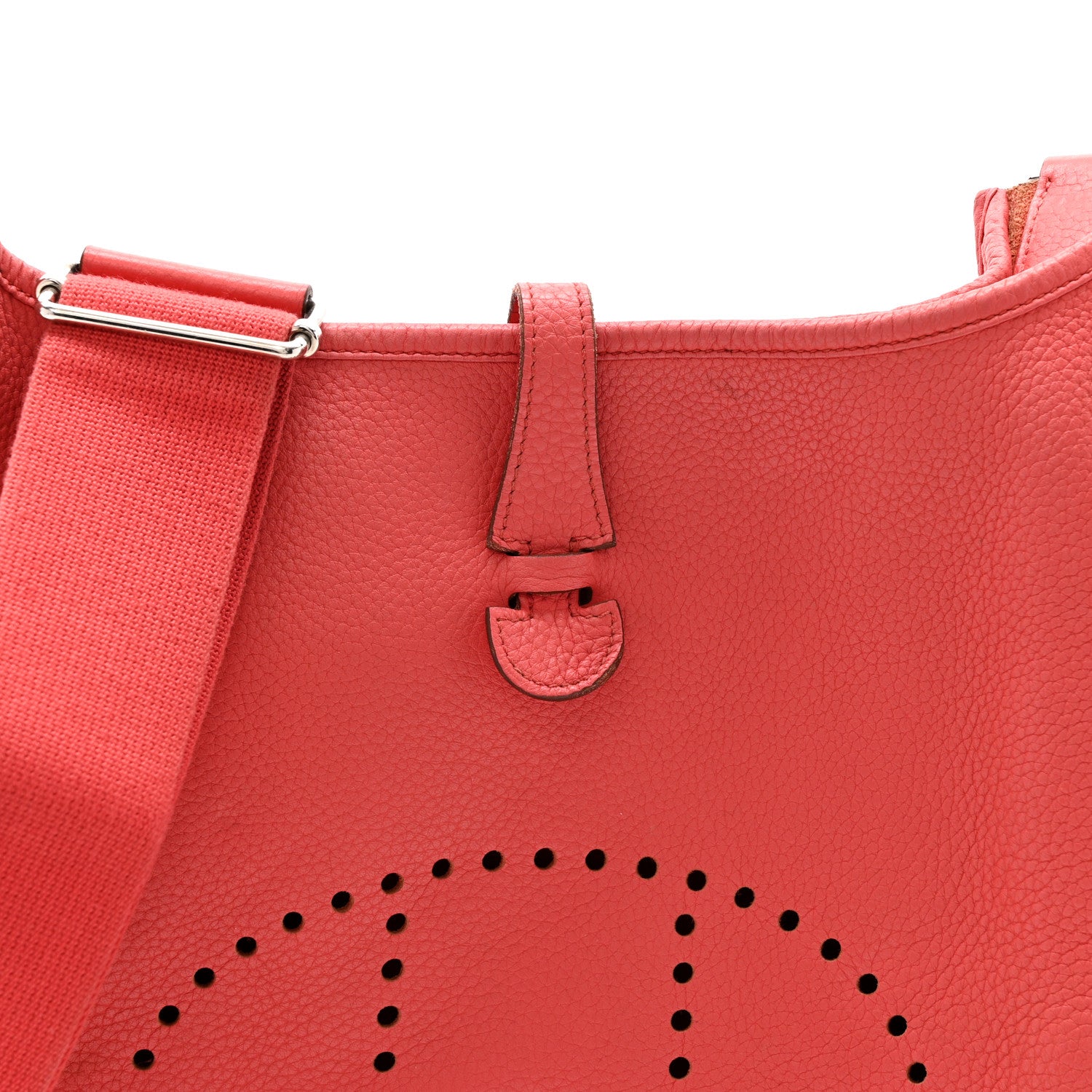 Hermes Taurillon Clemence Evelyne III PM Bougainvillea 8 of 15