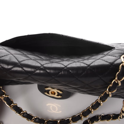 Chanel Lambskin Micro Quilted Small Single Flap Black 6 of 9