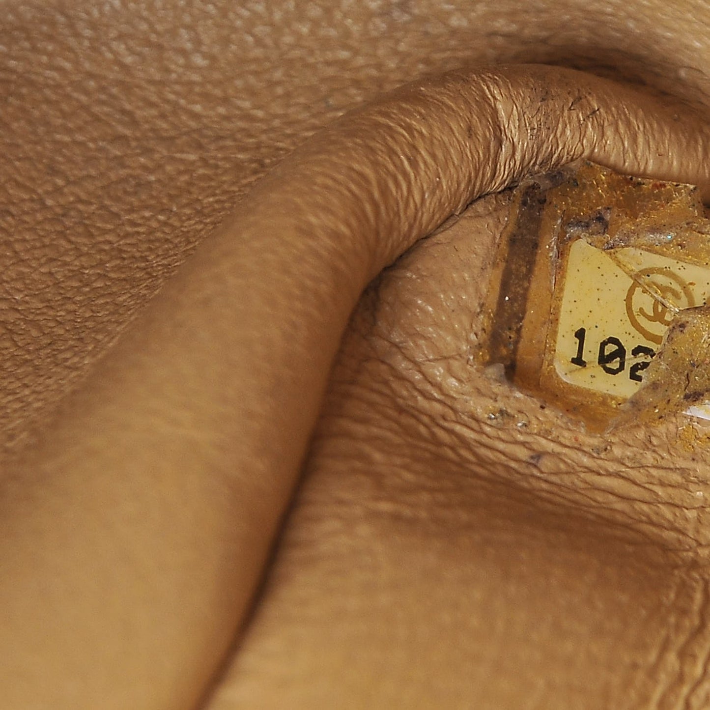 Lambskin Camera Case Beige Clair