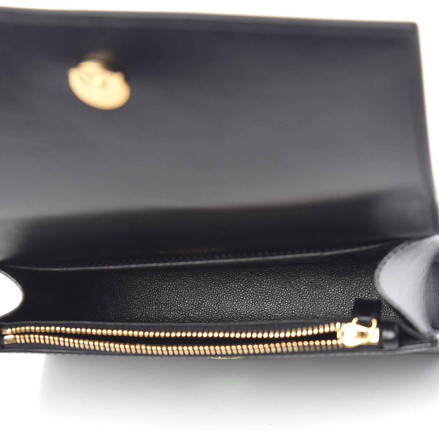 Saint Laurent Smooth Calfskin Monogram Kate Belt Bag Black 5 of 9