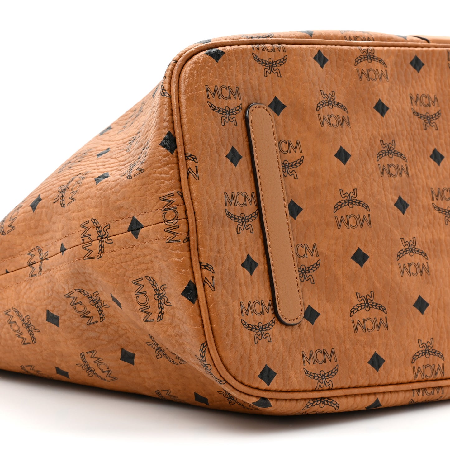 Visetos Large Liz Reversible Shopper Tote Cognac