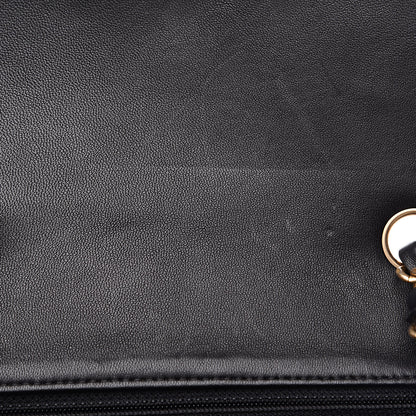 Chanel Lambskin Quilted Mini Square Flap Black 11 of 12