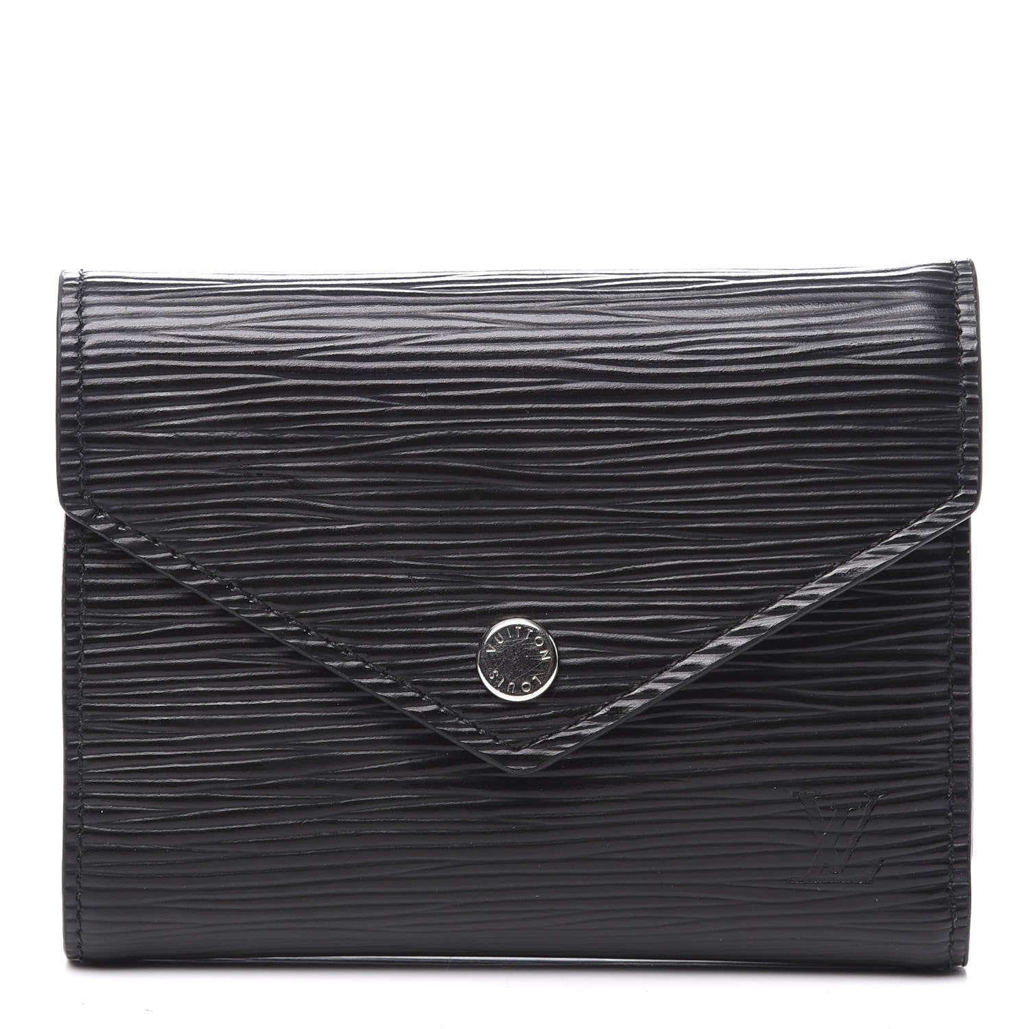 Louis Vuitton Epi Victorine Wallet Black 1 of 9
