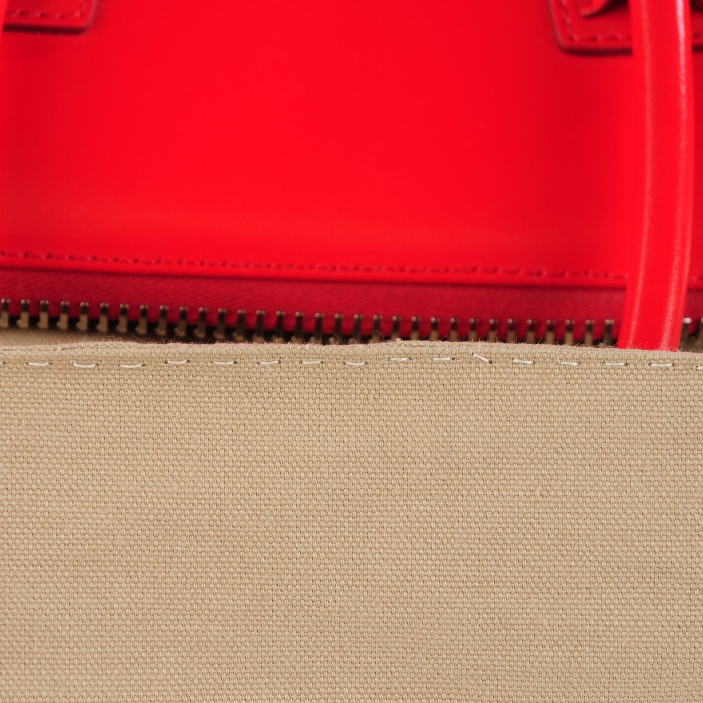 Shiny Lord Calfskin Medium Antigona Medium Red