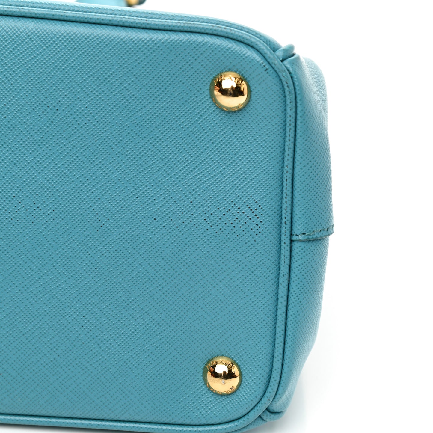 Saffiano Lux Parabole Tote Turchese