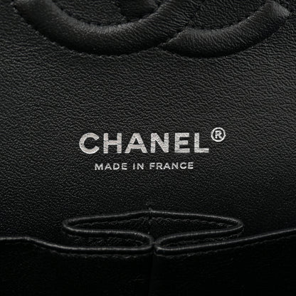 Chanel Tweed Quilted Mini Rectangular Flap Black White Multicolor 6 of 10