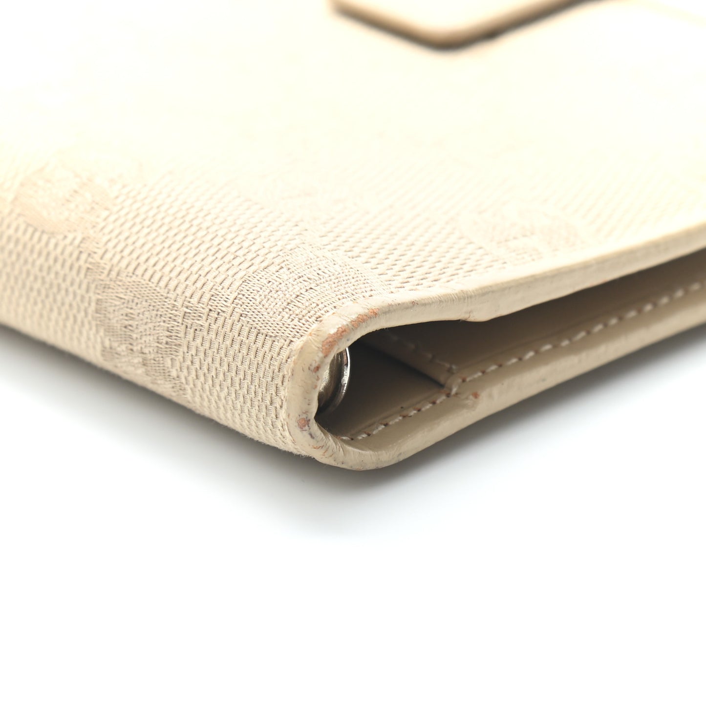 Monogram Small Ring Agenda Beige