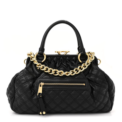 Marc Jacobs Calfskin Quilted Stam Black 1 of 9