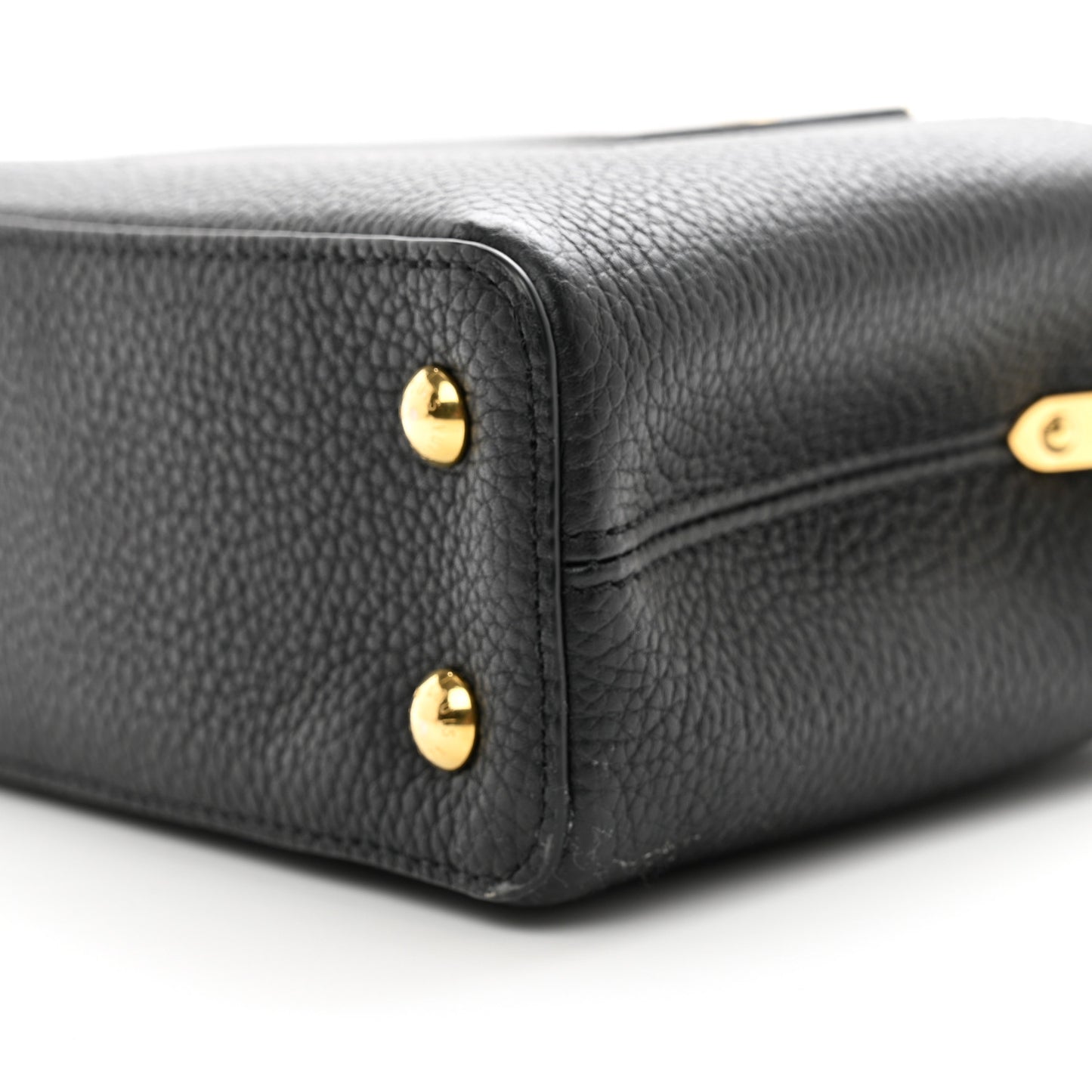 Taurillon Mini Capucines Black