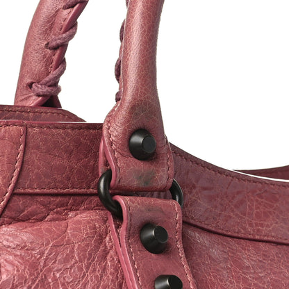 Balenciaga Agneau Classic Hardware City Rose Bruyere 10 of 11