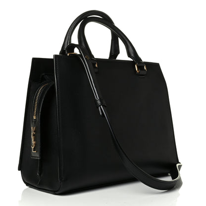 Saint Laurent Smooth Calfskin Small East Side Tote Black 2 of 7