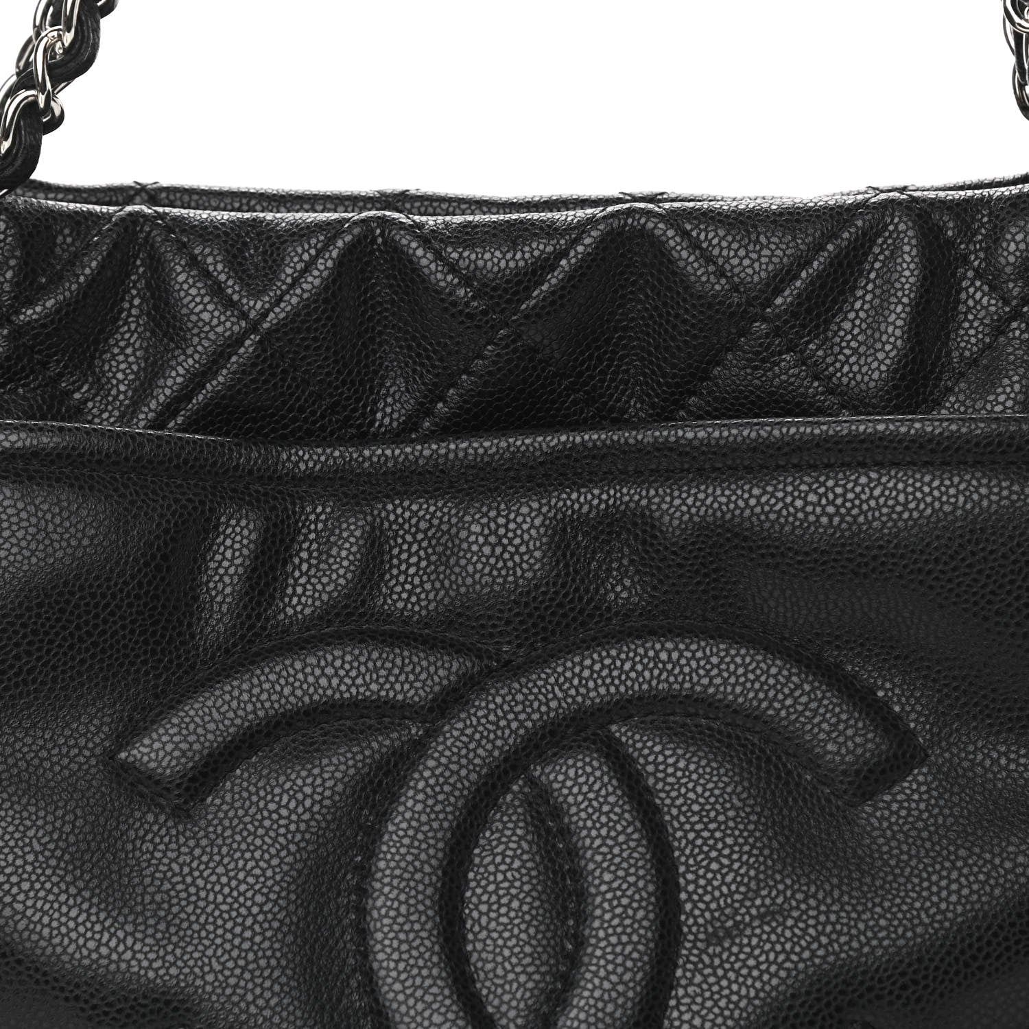 Chanel Caviar Timeless CC Soft Tote Black 8 of 10