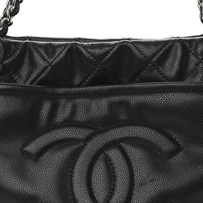 Chanel Caviar Timeless CC Soft Tote Black 8 of 10
