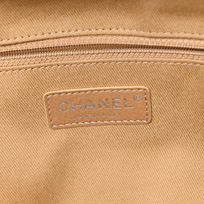 Chanel Aged Calfskin Quilted Large Express Bowling Bag Black 5 of 9