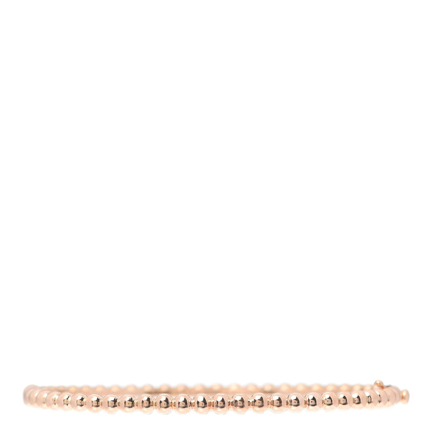 18K Rose Gold Perlee Pearls of Gold Bracelet M