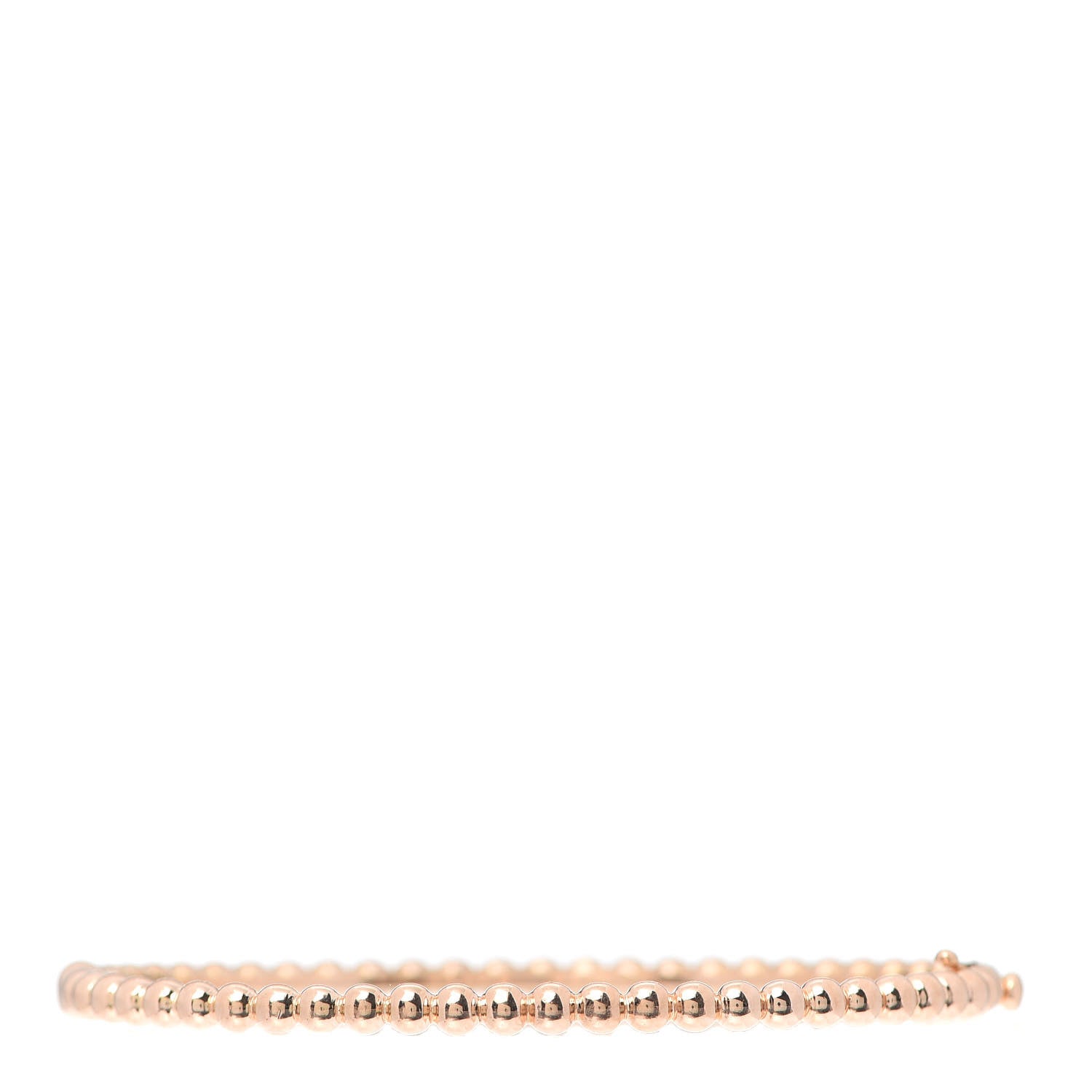 Van Cleef & Arpels 18K Rose Gold Perlee Pearls of Gold Bracelet M 1 of 7