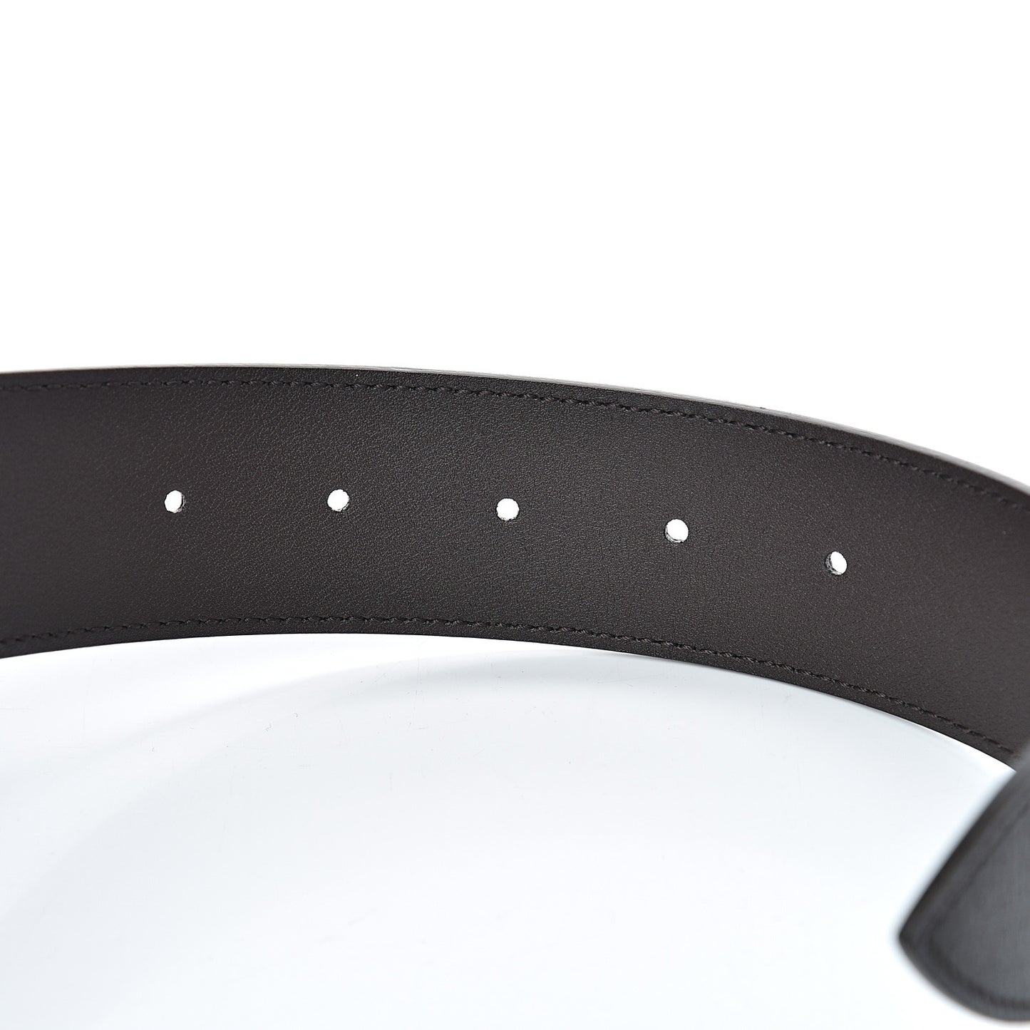 Textured Calfskin Double G 40mm Belt 85 34 Black