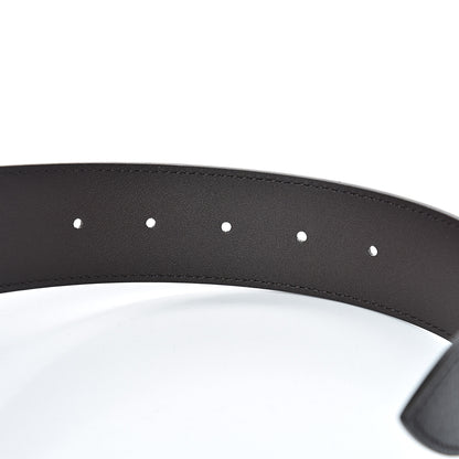 Gucci Textured Calfskin Double G 40mm Belt 85 34 Black 6 of 7