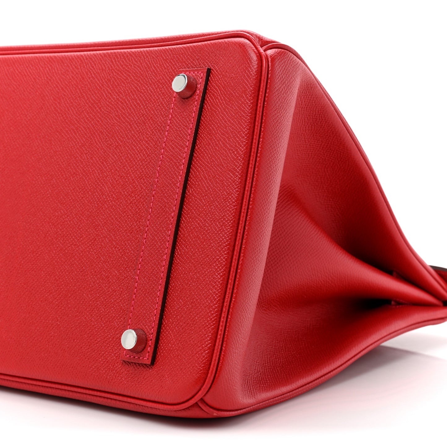 Epsom Birkin 35 Rouge Casaque