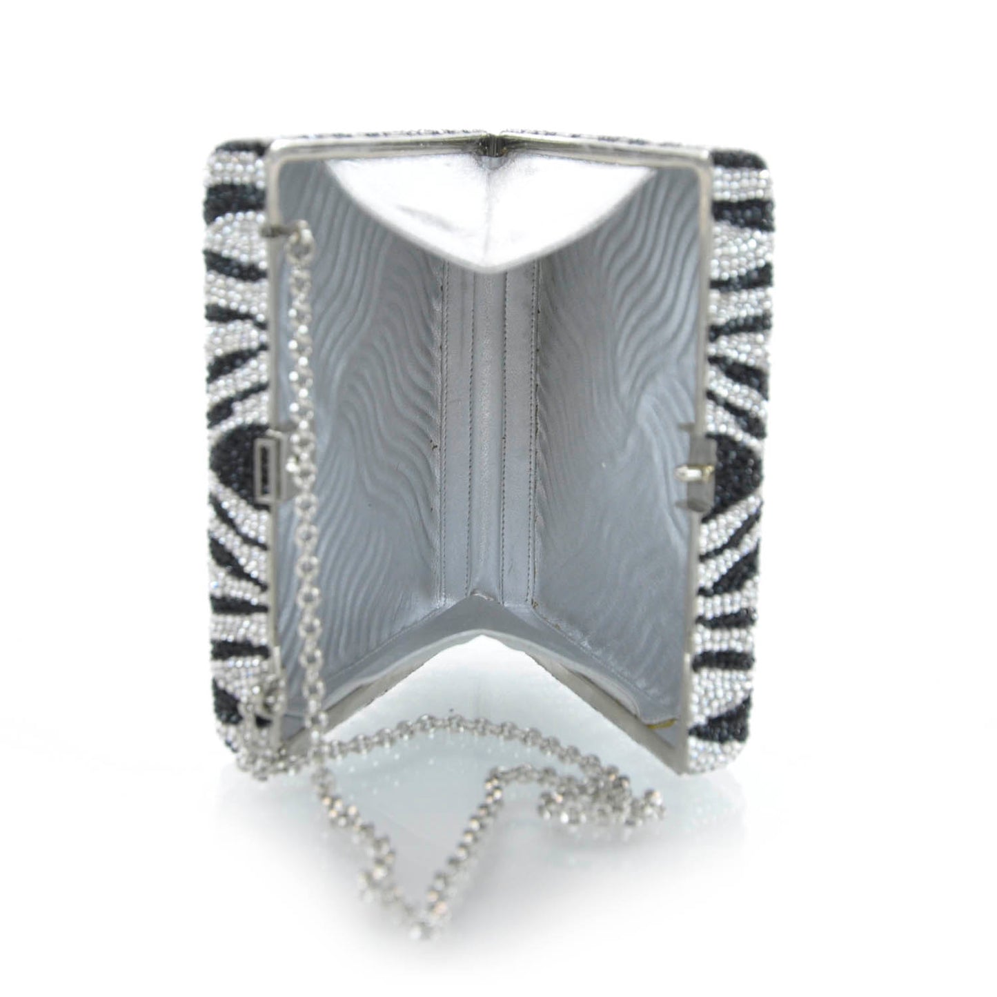 Austrian Crystal Zebra Evening Bag