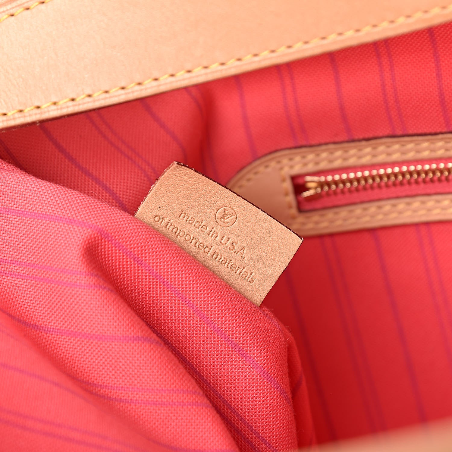 Louis Vuitton Damier Azur Delightful PM Pink 7 of 14
