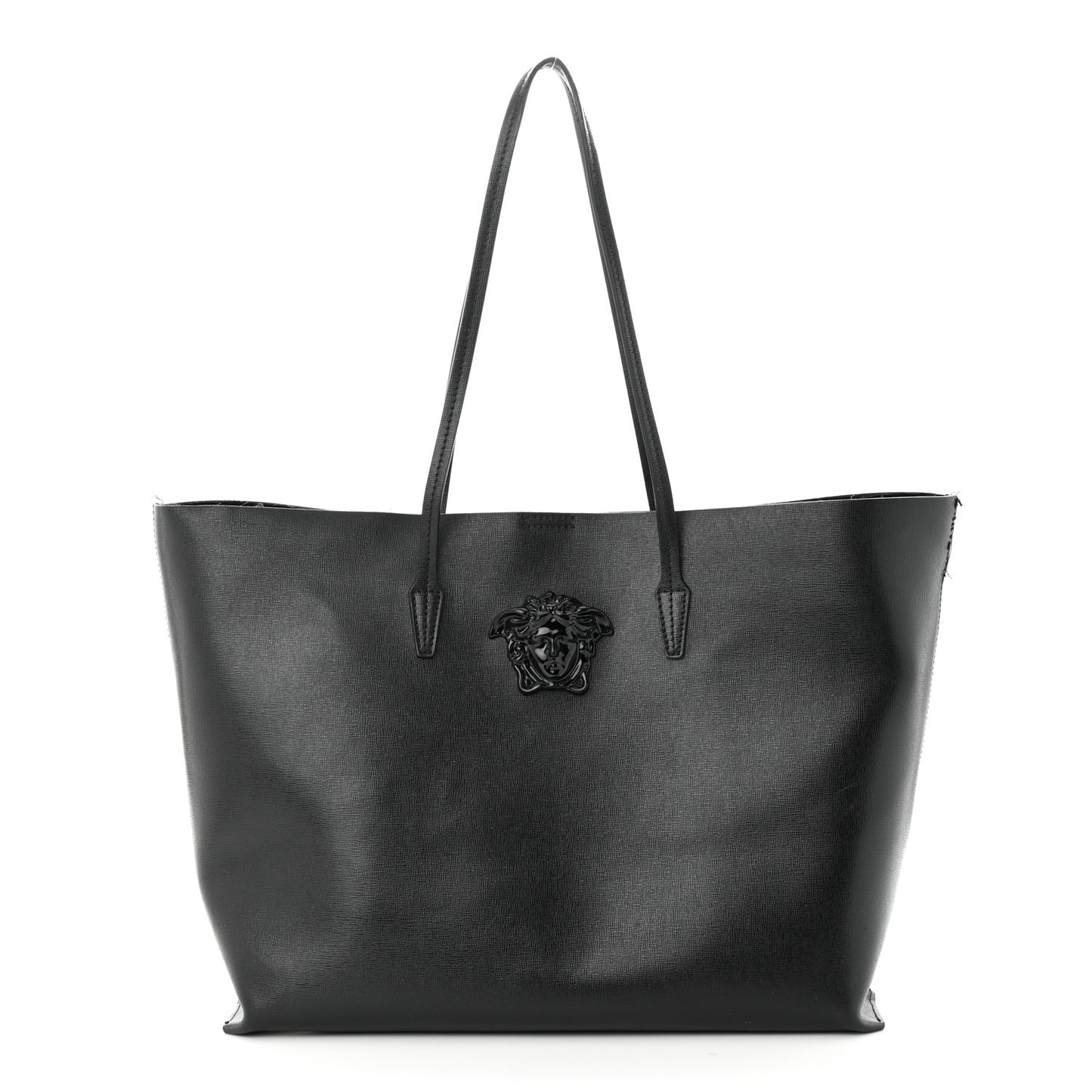 Saffiano Palazzo Medusa Tote Black