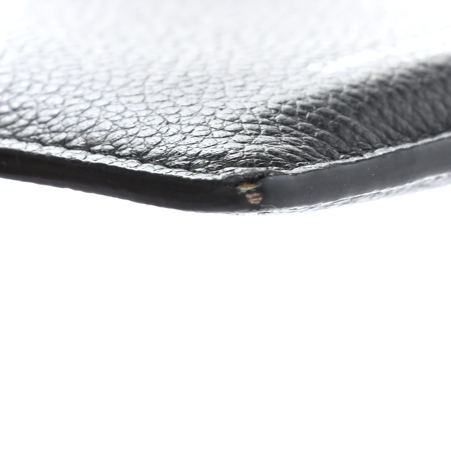 Saint Laurent Grained Calfskin 5 Fragments Zip Pouch Card Holder Black 12 of 12