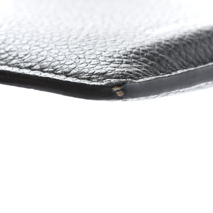 Saint Laurent Grained Calfskin 5 Fragments Zip Pouch Card Holder Black 12 of 12