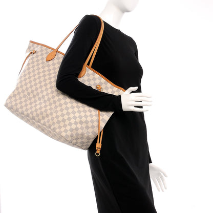 Louis Vuitton Damier Azur Neverfull GM 2 of 9