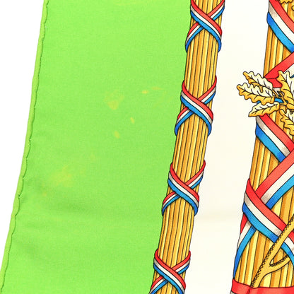 Hermes Silk Republique Francaise Liberte Egalite Fraternite 1789 Scarf 90 6 of 7