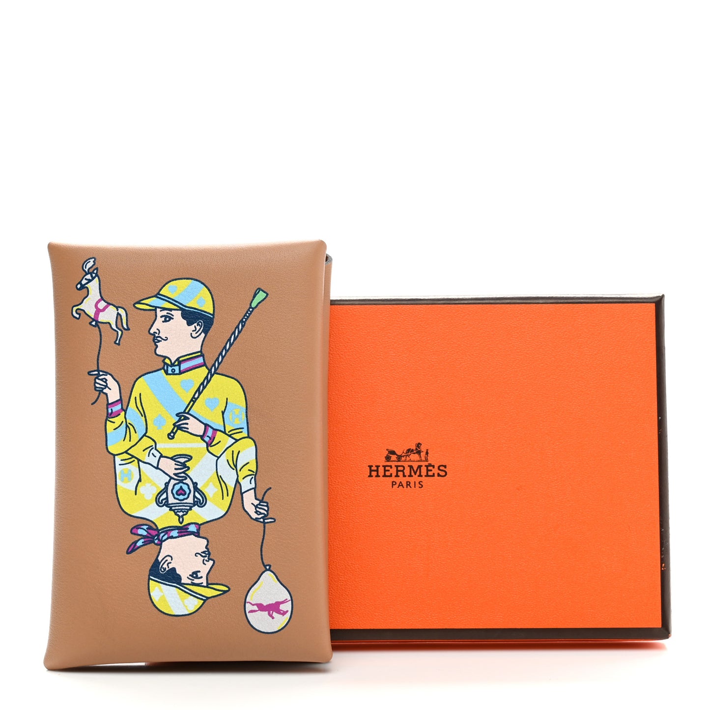 Swift Jockey Calvi Duo Card Case Chai