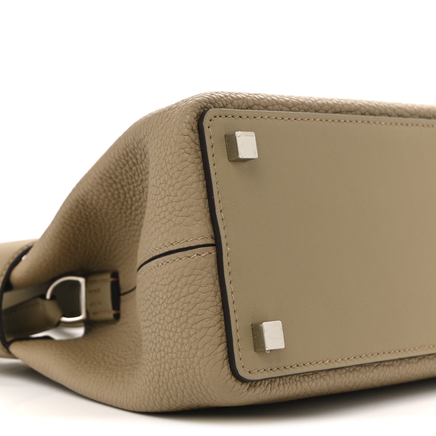 Hermes Togo Swift Medor Bag Beige Marfa 9 of 11