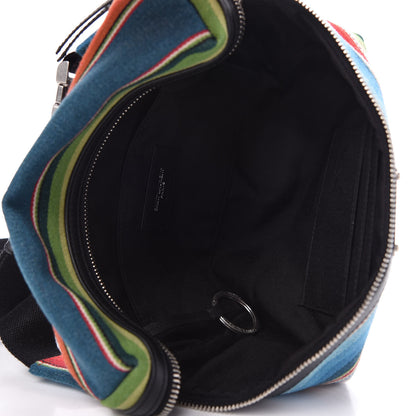Saint Laurent Wool Mexican Jacquard City Belt Bag Multicolor 5 of 11