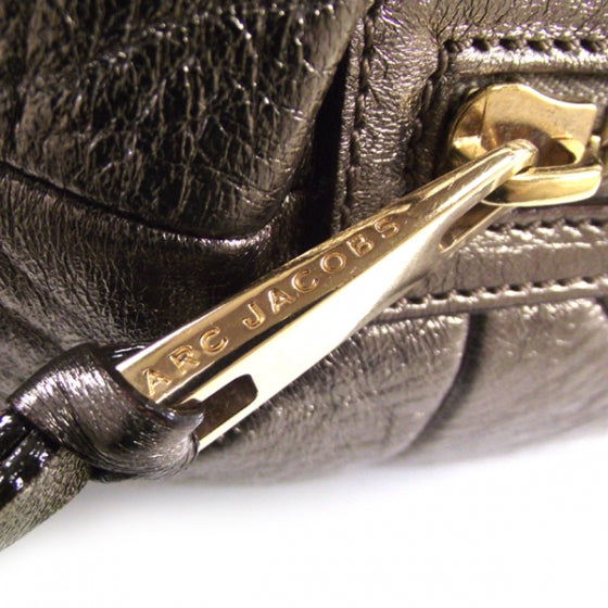 Metallic Bronze Patchwork Stam