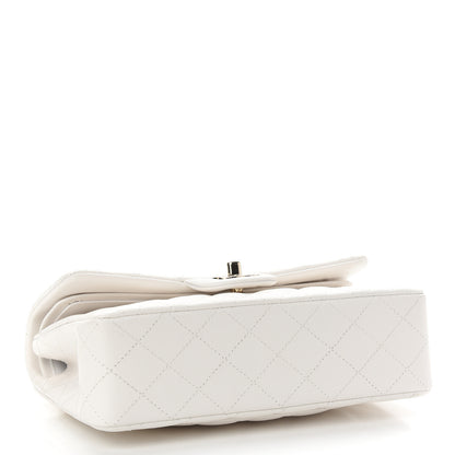 Chanel Caviar Quilted Small Double Flap White 4 of 9