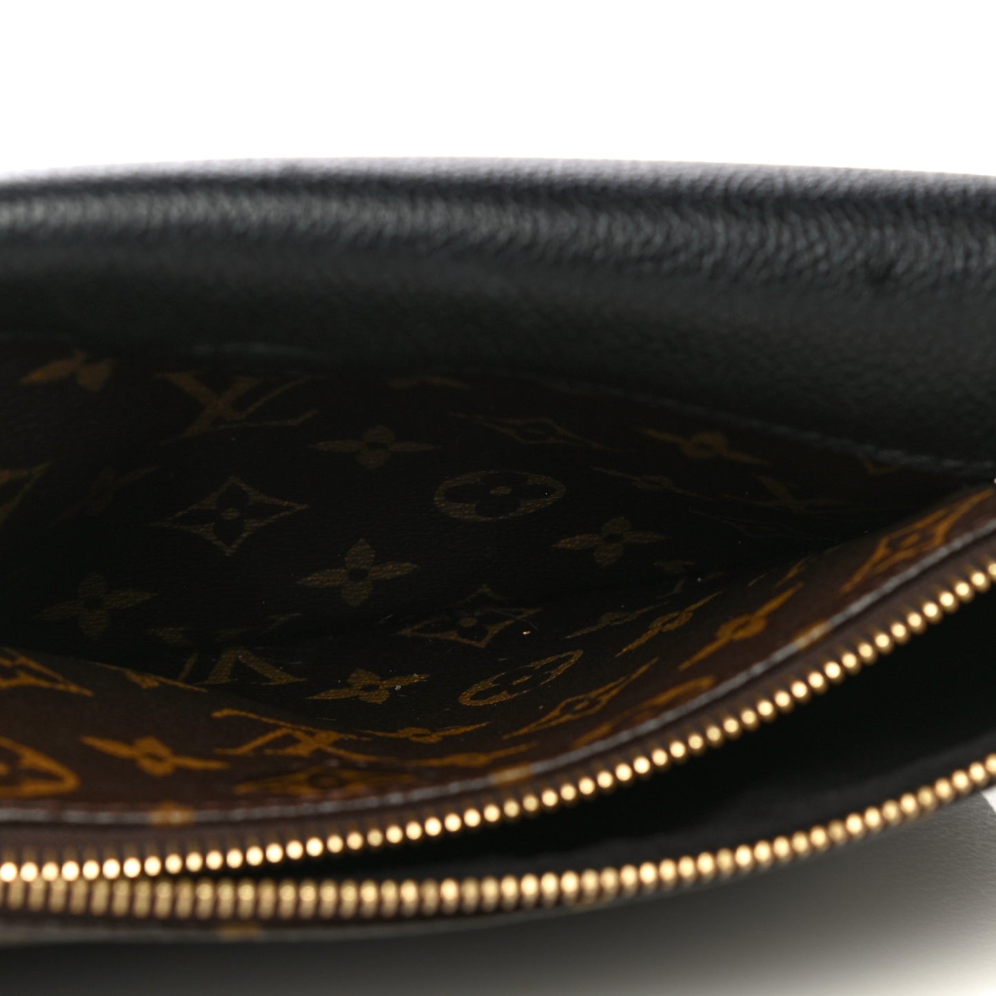 Monogram Twice Pochette Black