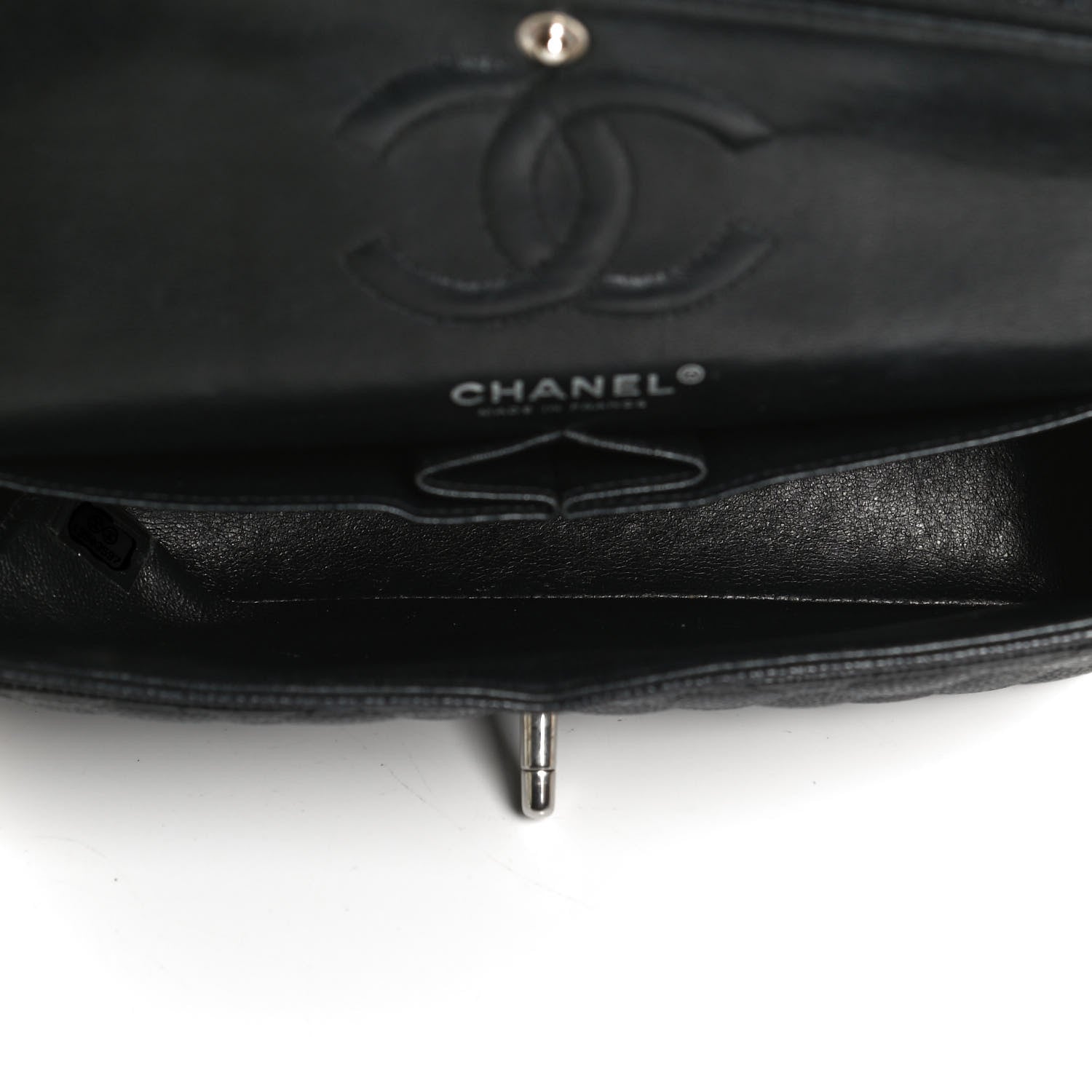 Chanel Caviar Quilted Small Double Flap Black 5 of 12