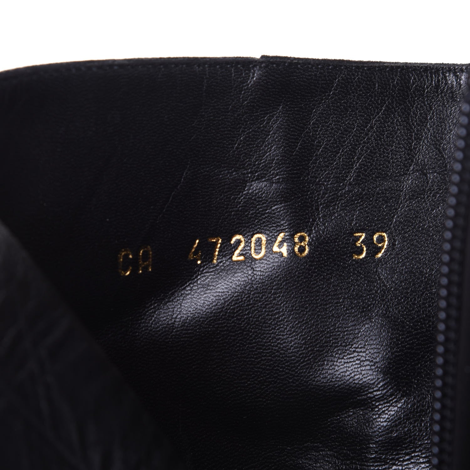 Saint Laurent Kid Scamosciato Loulou 70 Ankle Zip Boot 39 Black 10 of 11