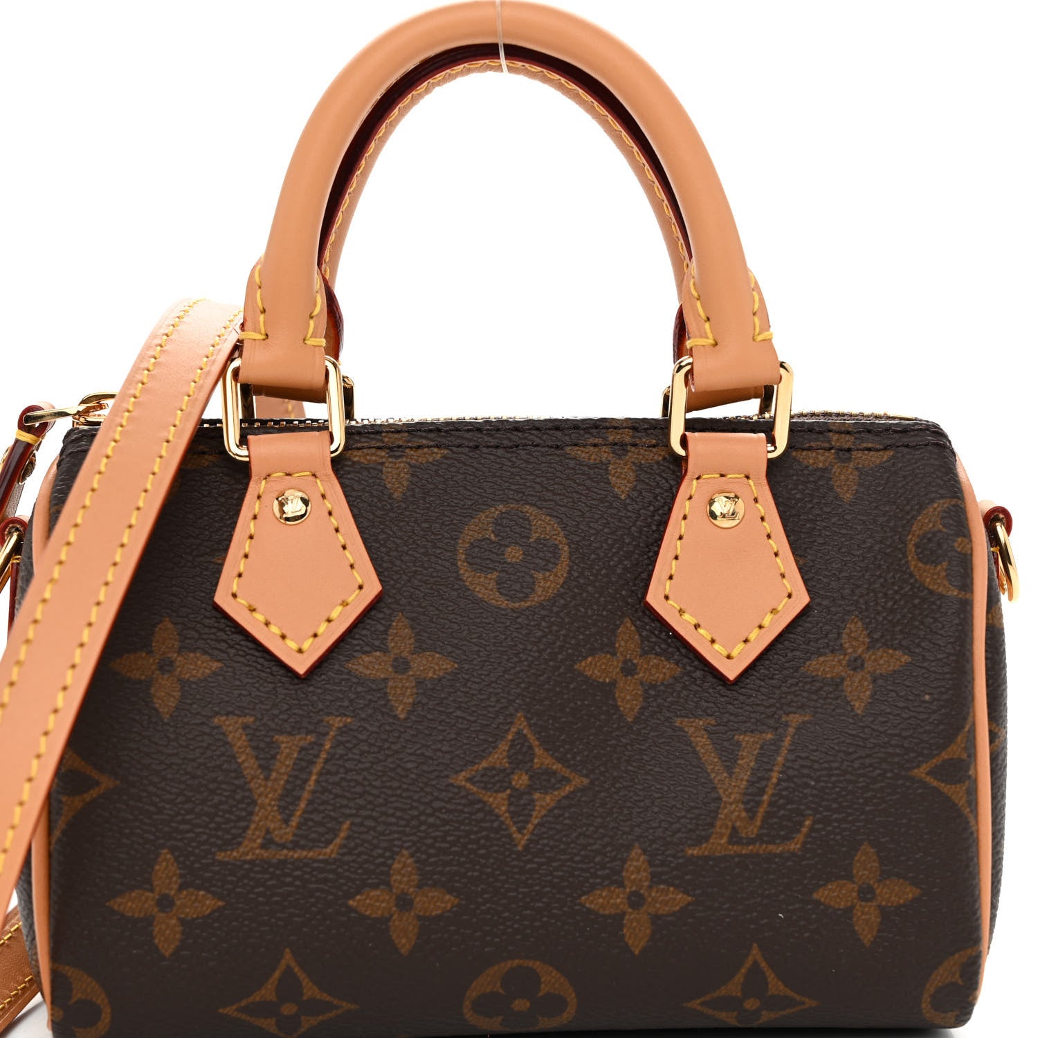 Louis Vuitton Monogram Nano Speedy Bandouliere 7 of 9