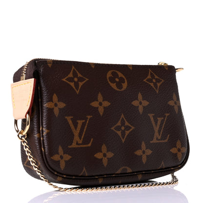 Louis Vuitton Monogram Mini Pochette Accessories 2 of 4