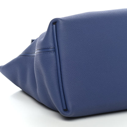 Hermes Taurillon Maurice Swift 24/24 35 Bleu Brighton 7 of 9