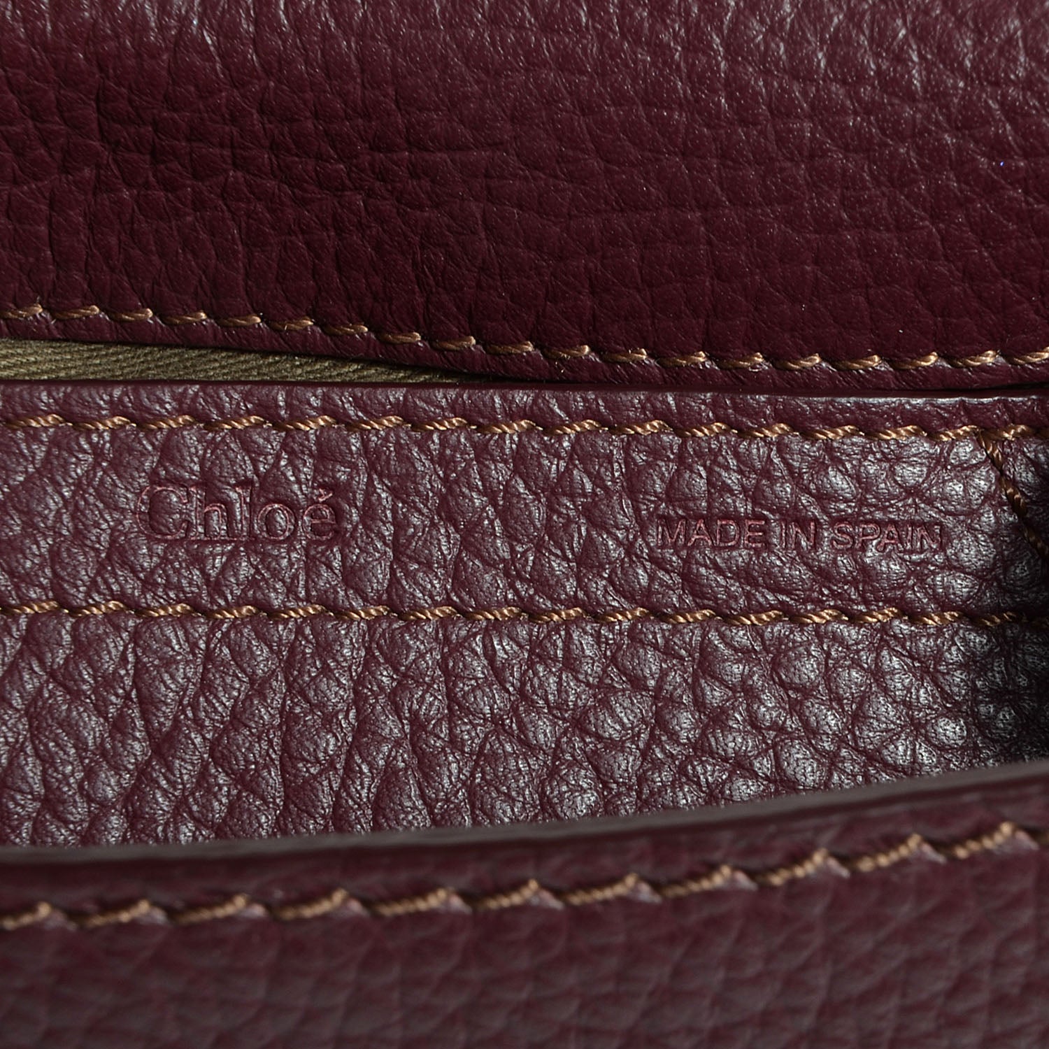 Chloe Calfskin Mini Marcie Round Crossbody Bag Wild Purple 7 of 10