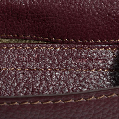Chloe Calfskin Mini Marcie Round Crossbody Bag Wild Purple 7 of 10