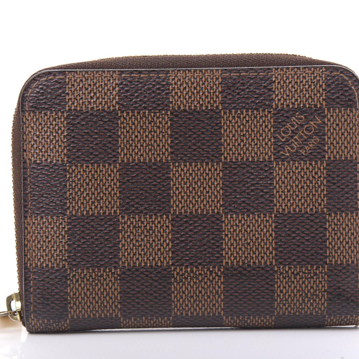 Damier Ebene Zippy Coin Purse