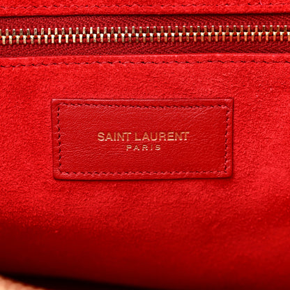 Saint Laurent Calfskin Large Sac de Jour Carryall Rouge Orient 7 of 19