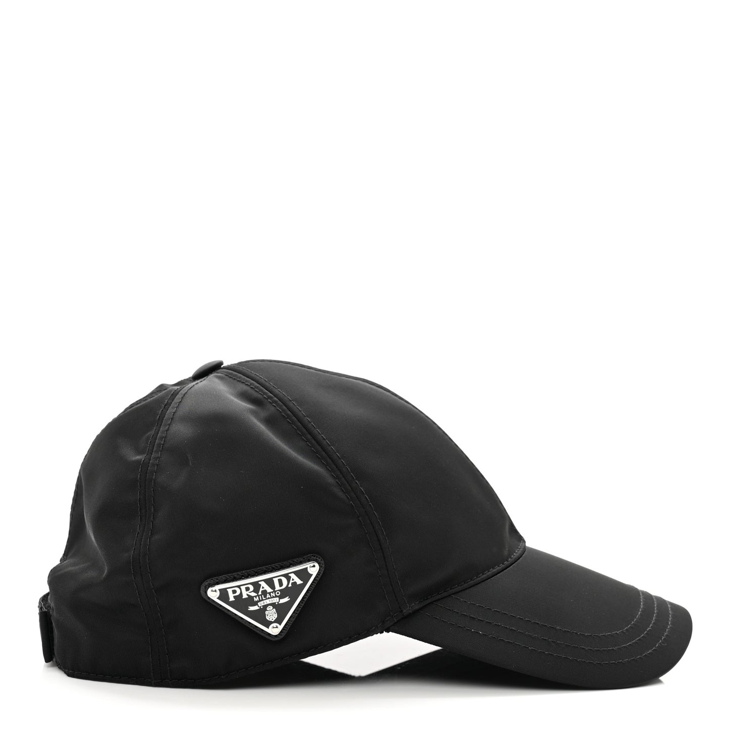 Re-Nylon Mens Baseball Cap M Black