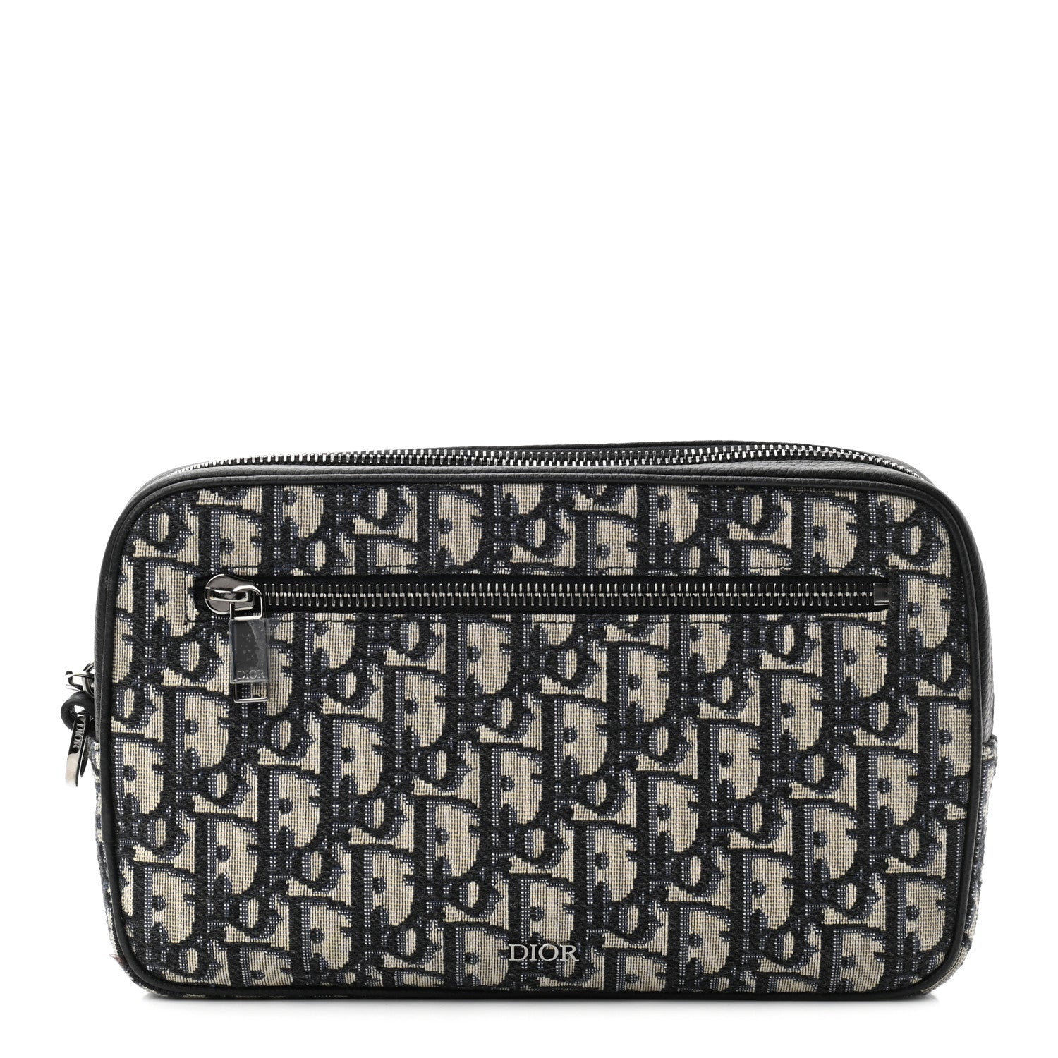 Christian Dior Oblique Messenger Pouch Black 1 of 8